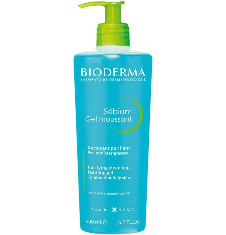 Bioderma Sebium Purifying Cleansing Foaming Gel for Combination to Oily Skin