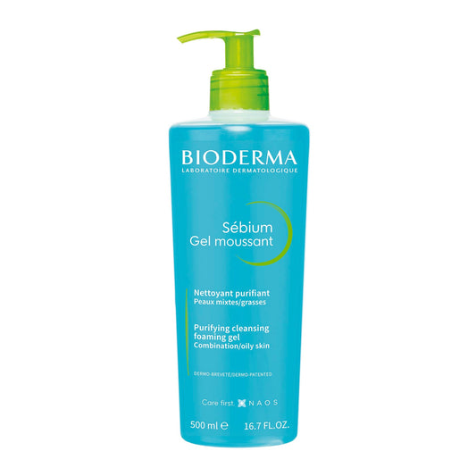 Bioderma Sebium Purifying Cleansing Foaming Gel for Combination to Oily Skin